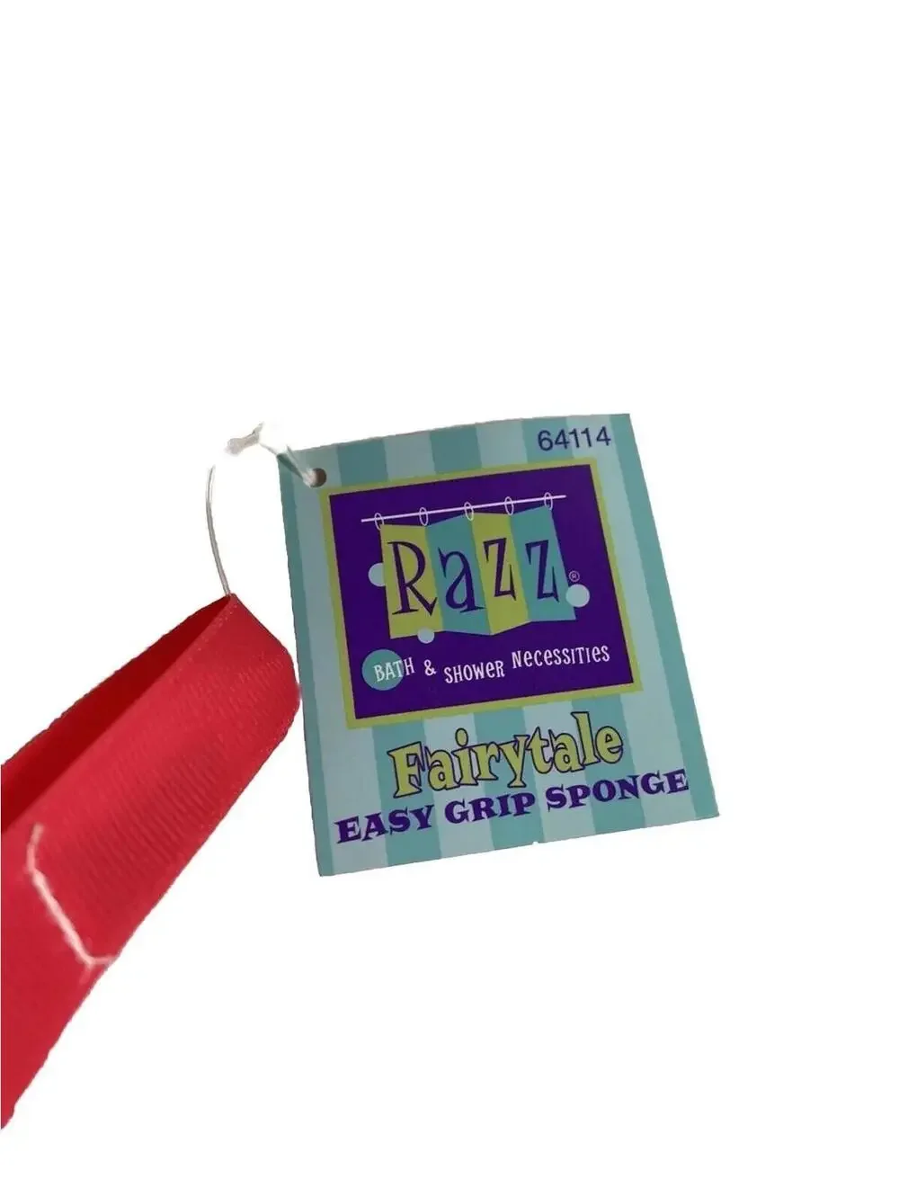 Razz Fairytale Easy Grip Sponge Loofah New Bath Body Exfoliating Cleanser